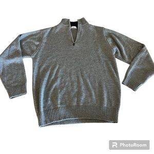 H2H Quarter Zip Gray